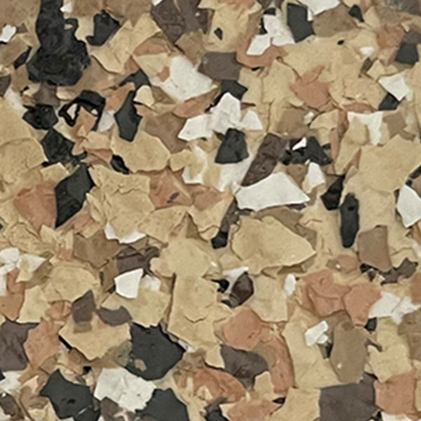 epoxy floor - flake